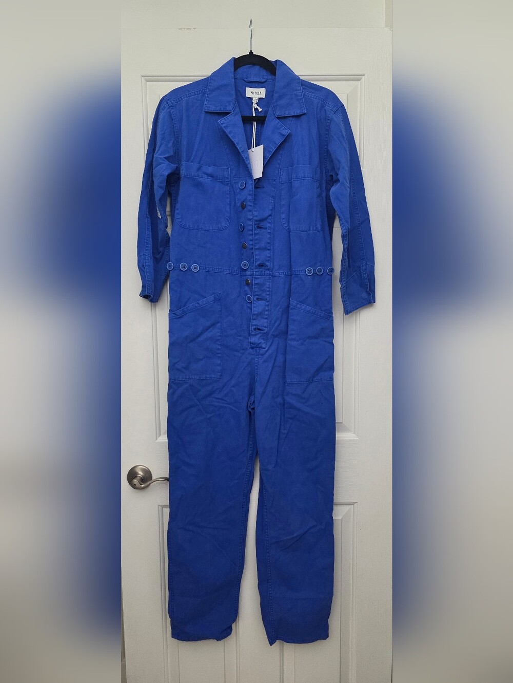 NWT - PISTOLA- Cobalt Blue Jumpsuit - Size S